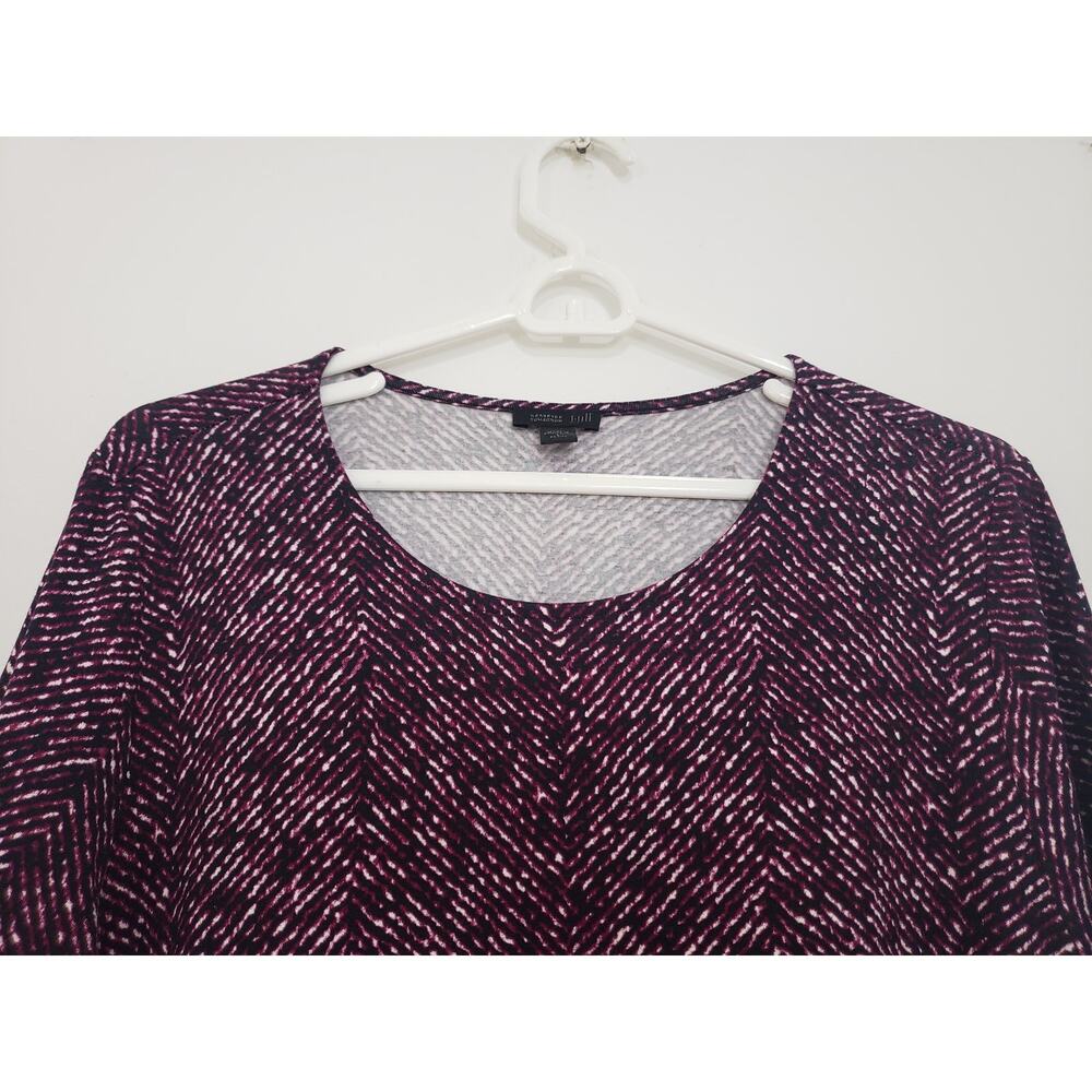 (O5) Y2K J. Jill Wearever Collection Womens Top Size L Petite Pullover Fairy - Picture 2 of 6